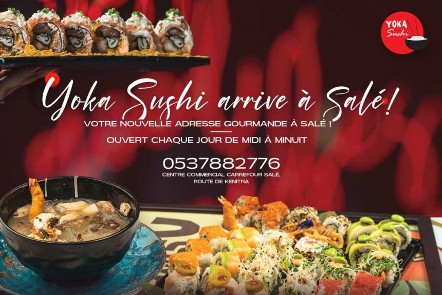 Yoka Sushi à Salé : une nouvelle adresse incontournable pour les amateurs de sushi !